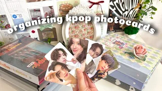 большая организация фотокарт stray kids, ateez, the boyz, twice и др. 🍡 organizing kpop photocards