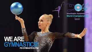 KUDRYAVTSEVA Yana (RUS) - 2014 Rhythmic Worlds, Izmir (TUR) - Qualifications Ball