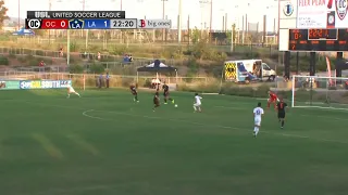 GOAL: Frank Lopez with a quick finish to double the Los Dos lead