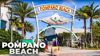 Walking Pompano Beach, FL in April 2022