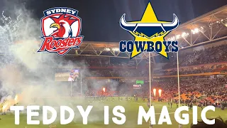 Teddy is magic Sydney Roosters VS Cowboys Nrl Magic Round Vlog