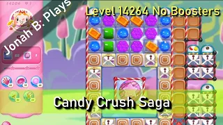 Candy Crush Saga Level 14264 No Boosters