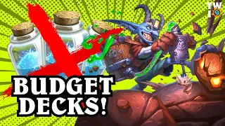 Budget Hearthstone Decks for This Week in 2024! HS Budget Deck Guides!