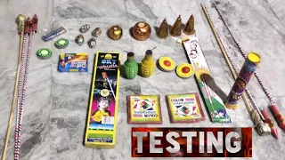 Testing New Diwali Crackers - Stash 2019