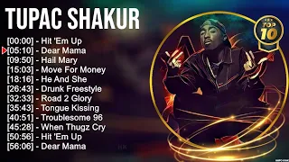 Tupac Shakur 2023-  Best of Tupac Shakur Songs - Top 100 Hits Songs Of Tupac Shakur
