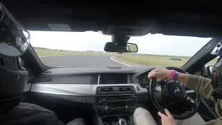 (Not even one) lap at Bedford GT in my F10 M5