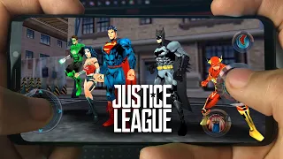 O MELHOR JOGO DA LIGA DA JUSTIÇA PARA CELULAR - ANDROID