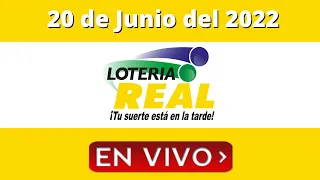 En Vivo Loteria Real 12:55 PM Lunes 20 de Junio del 2022