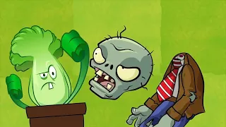 Plants vs Zombies Funny Animation Episode 85 : Bonk Choy knock out zombies