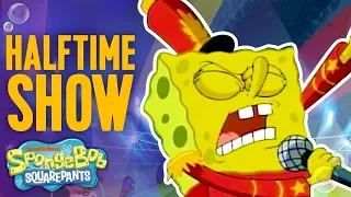 Super Bowl SpongeBob SquarePants Halftime 🏈Show Moment