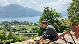 Гуляю с собаками вокруг дома в горах | RELAX video