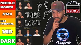TIER LIST - AEW 2021 UPDATED MENS ROSTER