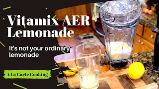 Ice Flew Down my Shirt Making the Easiest Homemade Lemonade | Vitamix Lemonade | A La Carte Cooking