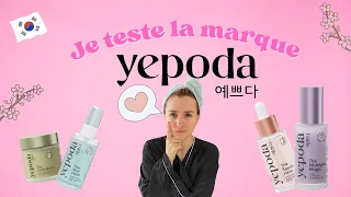 Test complet de la marque Yepoda ! (Plongeons dans la K-Beauty)