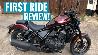 2021 Honda CMX1100 DCT Rebel Review | First Ride