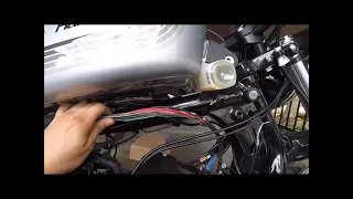 2020 iron 1200 sportster tank lift, and coil, ignition relocation.