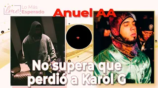 Anuel se muestra triste al publicar un corazón partido ¿Será que no olvida a Karol G?