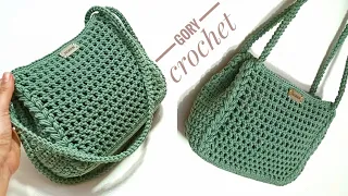 How to make bag crochet hand or shoulder