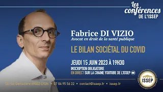 "Le bilan sociétal du Covid" | Conférence de Fabrice Di Vizio à l'ISSEP