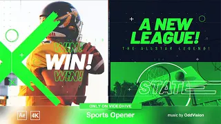 Sports Opener ( After Effects Template ) @aetemplates