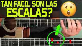 ¿Aprender escalas y usarlas en guitarra es muy facil? ¿Como no aprendi esto antes?