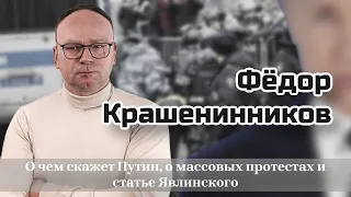 Федор Крашенинников: о послании Путина федеральному собранию, массовых протестах и статье Явлинского