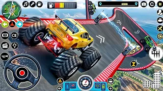 Truck mega ramp extreme racing ll impossible monster truck stunts 2024💝💝 #monstertruck #gameplay