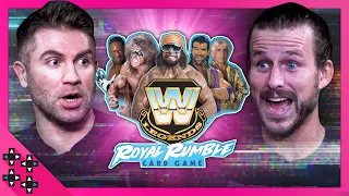 ADAM COLE and TYLER BREEZE play WWE LEGENDS: ROYAL RUMBLE Card Game!