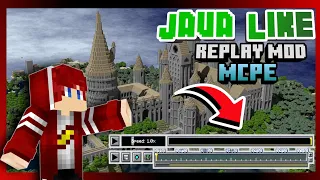 😱FINALLY JAVA like Replay Mod FOR Minecraft pocket edition| 1.20+