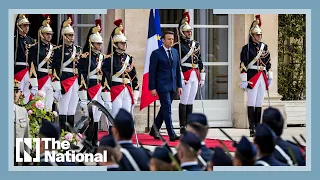 Emmanuel Macron inaugurated for second term as France's president