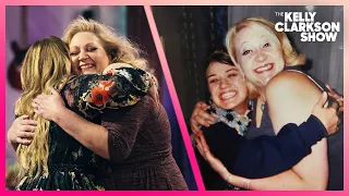 Kelly Clarkson's Childhood Best Friend Surprises Her For Her 40th Birthday!
