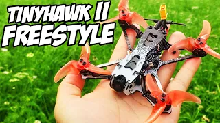 ☀ Затюненый вуп - летает БОЖЕСТВЕННО! Новый мелкий ястреб. [Emax Tinyhawk II Freestyle]