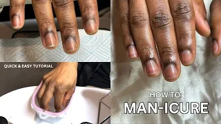 Luxury Manicure For Men | Nail Tutorial