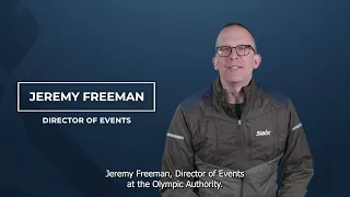 WE ARE THE OLYMPIC AUTHORITY: Jeremy Freeman, Director of Events