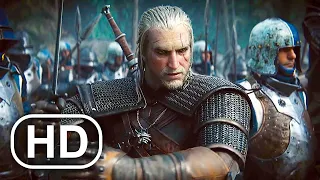 The Witcher Geralt Army Battle Scene (2022) 4K ULTRA HD Action