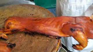 Super Crispy#RoastPigBelly Roasted#Suckling-pig #HongKongStreetFood #RoastedGoose #ASMR #Chatgpt #香港