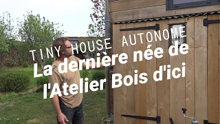 Tiny house autonome : potabilisation de l'eau de pluie, centrale de contrôle électrique, aération