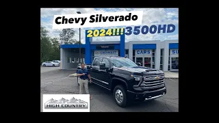 TOP OF THE LINE 2024 CHEVY SILVERADO 3500HD HIGH COUNTRY!!!