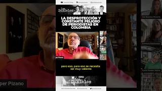 La desprotección y constante peligro de periodistas en Colombia | #shorts