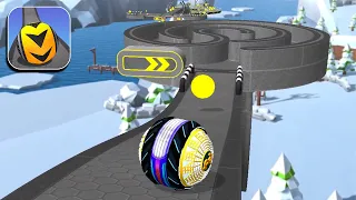 Rolling Ball Sky Escape Gameplay Speedrun All Levels 327-338