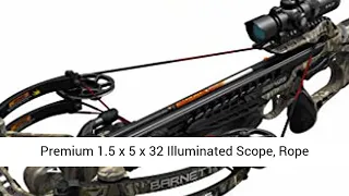 Barnett HyperGhost 425 Crossbow in Mossy Oak Treestand Camo, Shoots 425 Feet Per Second and