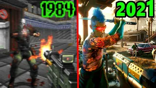 Evolution of Cyberpunk Video Games ( 1984-2021 )