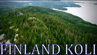 KOLI Finland from air 4K 🍁 💖🍁💕🍁