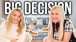 Jaine's Big Decision / Where is She Going for 18 months!?