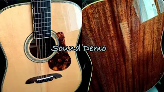 Sound Demo of the Alvarez MD60EBG ( no talking ) #guitar