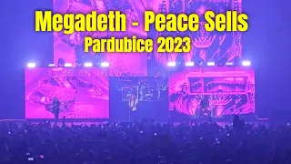 Megadeth, Peace Sells, Live at Enteria Arena Pardubice 2023