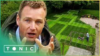 Transforming A Grass Backyard Into A Beautiful Garden | Get Up and Grow | Tonic