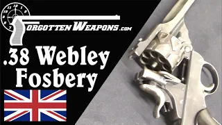 .38 ACP Webley-Fosbery Automatic Revolver