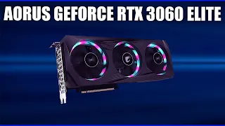Видеокарта Gigabyte AORUS GeForce RTX 3060 ELITE 12G [GV-N3060AORUS E-12GD]