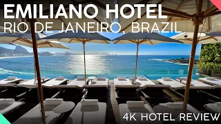 HOTEL EMILIANO Rio de Janeiro, Brazil【4K Tour & Review】SUBLIME Urban Resort